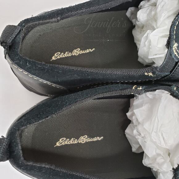 Eddie Bauer Women's Faith Black Suede Comfort Shoe Size 9.5M - Picture 7 of 12